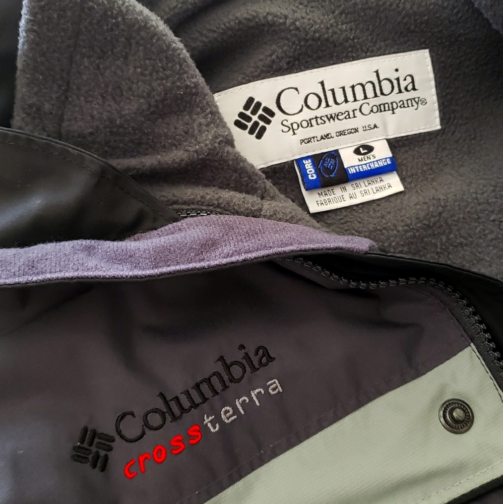 Columbia CrossTerra Men's Large 3 in 1 Ski Jacket